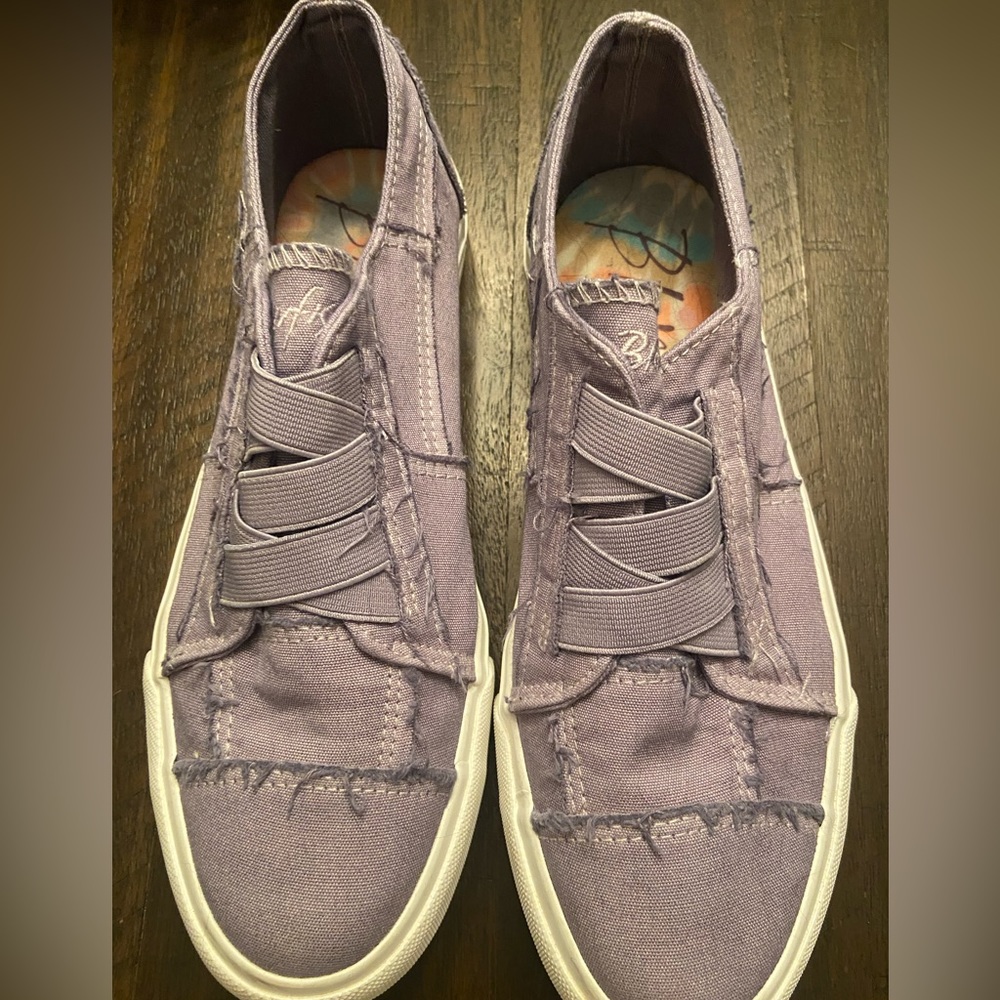 Blowfish Malibu Women's Marley Sneaker, Dusty Lavander Canvas, 8.5